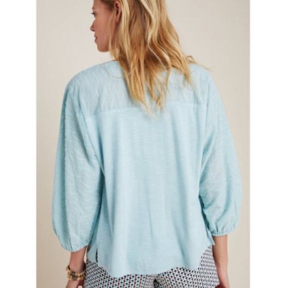 Anthropologie Dolan Alvia peasant top sz M - Picture 3 of 10